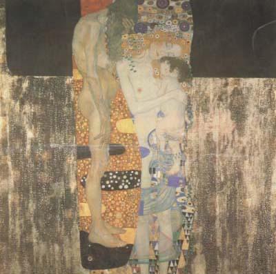 Gustav Klimt The Three Ages of Woman (mk20) Sweden oil painting art